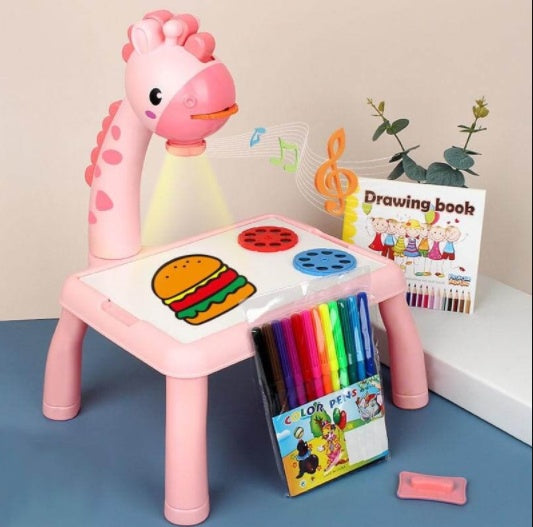 Led Projector Art Drawing Table Toy Children Painting Board Desk Arts and Crafts Projection Educational Learning Gifts Toys alternate