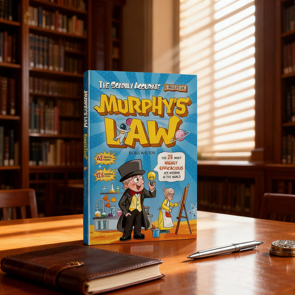 Murphy's Law Learning Book for Kids 8-12 with 128 Pages Paperback Illustrated Fun Educational Concepts 42 Ideas 126 Methods alternate